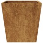 Rusted steel planter 40x40x40 cm by , Pots and planters - Ref: Foro24-851064, Price: 52,90 €, Discount: %