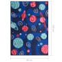 Multicolor fabric printed carpet 80x150 cm by vidaXL, Rugs - Ref: Foro24-325388, Price: 15,99 €, Discount: %