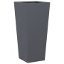 Hexagonal planters 2 units anthracite steel 35x35x75 cm by , Pots and planters - Ref: Foro24-851085, Price: 118,42 €, Discoun...