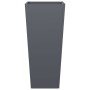 Hexagonal planters 2 units anthracite steel 35x35x75 cm by , Pots and planters - Ref: Foro24-851085, Price: 118,42 €, Discoun...