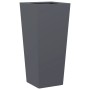 Hexagonal planters 2 units anthracite steel 35x35x75 cm by , Pots and planters - Ref: Foro24-851085, Price: 118,42 €, Discoun...