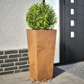 2 rusted steel planters 35x35x75 cm by , Pots and planters - Ref: Foro24-851093, Price: 87,99 €, Discount: %