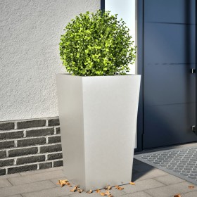 Stainless steel planter 45x45x75 cm by , Pots and planters - Ref: Foro24-851102, Price: 117,26 €, Discount: %