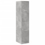 Medicine cabinet made of gray concrete wood engineering, measuring 30x41x144.5 cm. by , Lockers and storage cabinets - Ref: F...