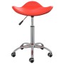 Silla de oficina de cuero sintético rojo de , Sillas de oficina - Ref: Foro24-3088557, Precio: 51,97 €, Descuento: %