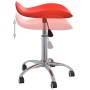 Silla de oficina de cuero sintético rojo de , Sillas de oficina - Ref: Foro24-3088557, Precio: 51,97 €, Descuento: %