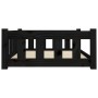 Cama para perros madera maciza de pino negro 95,5x65,5x28 cm de , Camas para perros - Ref: Foro24-820201, Precio: 87,93 €, De...