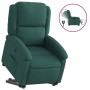 Sillón eléctrico reclinable elevable de tela verde oscuro de , Sillones - Ref: Foro24-3204194, Precio: 308,50 €, Descuento: %