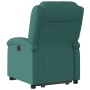 Sillón eléctrico reclinable elevable de tela verde oscuro de , Sillones - Ref: Foro24-3204194, Precio: 308,50 €, Descuento: %