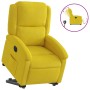 Electric reclining and lifting armchair in yellow velvet by , Armchairs - Ref: Foro24-3204329, Price: 306,46 €, Discount: %