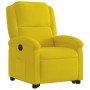 Electric reclining and lifting armchair in yellow velvet by , Armchairs - Ref: Foro24-3204329, Price: 306,46 €, Discount: %