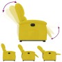 Electric reclining and lifting armchair in yellow velvet by , Armchairs - Ref: Foro24-3204329, Price: 306,46 €, Discount: %