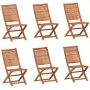 Reclining garden chairs 6 units solid acacia wood 51x66x95cm by , Garden chairs - Ref: Foro24-3214472, Price: 318,59 €, Disco...