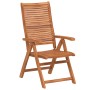 Reclining garden chairs 8 units solid acacia wood 56x72x107cm by , Garden chairs - Ref: Foro24-3214479, Price: 561,10 €, Disc...