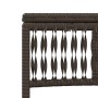 Liegestühle mit Tisch, 2 Stück, aus braunem synthetischem Rattan. von , Liegen - Ref: Foro24-4002747, Preis: 267,80 €, Rabatt: %