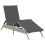 Sun loungers with cushions 2 units light gray synthetic rattan by , Loungers - Ref: Foro24-3261583, Price: 275,34 €, Discount: %