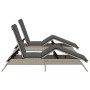 Sun loungers with cushions 2 units light gray synthetic rattan by , Loungers - Ref: Foro24-3261583, Price: 275,34 €, Discount: %