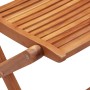 Folding garden chairs, 2 units, solid acacia wood by , Garden chairs - Ref: Foro24-367696, Price: 114,72 €, Discount: %