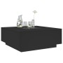 Mesa de centro con LED Infinity negra 100x100x40 cm de , Mesas de centro - Ref: Foro24-3284043, Precio: 218,85 €, Descuento: %