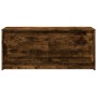 Mesa de centro con luces LED madera de ingeniería roble ahumado de , Mesas de centro - Ref: Foro24-851988, Precio: 102,17 €, ...