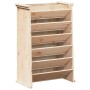 Planter herbs 6 levels solid pine wood 69x40x101.5 cm by , Pots and planters - Ref: Foro24-855048, Price: 87,97 €, Discount: %