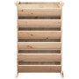 Planter herbs 6 levels solid pine wood 69x40x101.5 cm by , Pots and planters - Ref: Foro24-855048, Price: 87,97 €, Discount: %