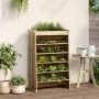 6-tier pine wood herb planter impregnated with 69x40x101.5cm dimensions. by , Pots and planters - Ref: Foro24-855057, Price: ...