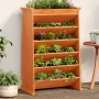 Planter herb 6 levels solid wood brown 69x40x101.5 cm by , Pots and planters - Ref: Foro24-855055, Price: 132,41 €, Discount: %