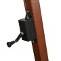 Hanging parasol with terracotta fir wood stick 3.5x2.9 m by vidaXL, Umbrellas - Ref: Foro24-313771, Price: 203,99 €, Discount: %