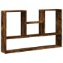 Engineered smoked oak wood wall shelf 99x15x60 cm by , Shelves and shelves - Ref: Foro24-853240, Price: 35,67 €, Discount: %