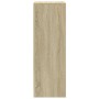 Aparador con LED madera de ingeniería roble Sonoma 38x34x100 cm de , Aparadores - Ref: Foro24-852168, Precio: 65,59 €, Descue...