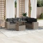 Gartensofa-Set, 7-teilig, mit Polstern, aus hellem grauem PE-Rattan. von , Gartensets - Ref: Foro24-3269192, Preis: 576,15 €,...