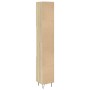 Armario de baño madera contrachapada roble Sonoma 30x30x190 cm de , Muebles de baño - Ref: Foro24-849668, Precio: 85,97 €, De...