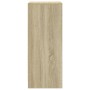 Aparador con LED madera ingeniería roble Sonoma 42,5x34x85 cm de , Aparadores - Ref: Foro24-852140, Precio: 64,41 €, Descuent...