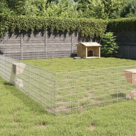 Enclosure for corralling animals, 48 panels of galvanized iron, 54x60 cm. by , Cages and habitats for small animals - Ref: Fo...