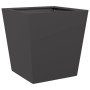 Black steel planter 40x40x40 cm by , Pots and planters - Ref: Foro24-851052, Price: 45,99 €, Discount: %