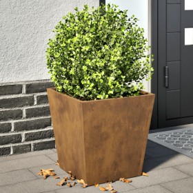 2 rusted steel planters 40x40x40 cm by , Pots and planters - Ref: Foro24-851065, Price: 65,84 €, Discount: %