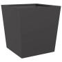 2 black steel planters 50x50x50 cm by , Pots and planters - Ref: Foro24-851067, Price: 111,32 €, Discount: %