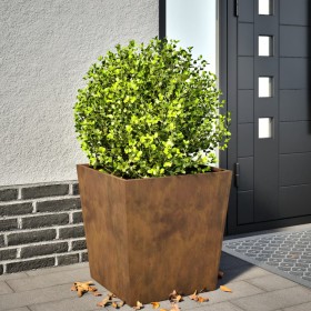 Rusted steel planter 50x50x50 cm by , Pots and planters - Ref: Foro24-851078, Price: 58,99 €, Discount: %