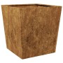 Rusted steel planter 50x50x50 cm by , Pots and planters - Ref: Foro24-851078, Price: 70,53 €, Discount: %