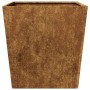 Rusted steel planter 50x50x50 cm by , Pots and planters - Ref: Foro24-851078, Price: 70,53 €, Discount: %