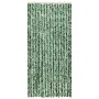 Green and white chenille mosquito net curtain 100x220 cm by vidaXL, Mosquito nets for windows - Ref: Foro24-325447, Price: 63...