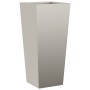 Stainless steel planter 35x35x75 cm by , Pots and planters - Ref: Foro24-851092, Price: 71,32 €, Discount: %