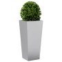 Jardinera de acero inoxidable 35x35x75 cm de , Maceteros y jardineras - Ref: Foro24-851090, Precio: 67,03 €, Descuento: %