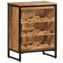 Botellero para 9 botellas madera maciza mango 55x33x70 cm de , Botelleros - Ref: Foro24-4009949, Precio: 218,99 €, Descuento: %