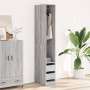 Engineered wood wardrobe in Sonoma grey, 30x50x200 cm by , Wardrobes - Ref: Foro24-3307743, Price: 145,82 €, Discount: %