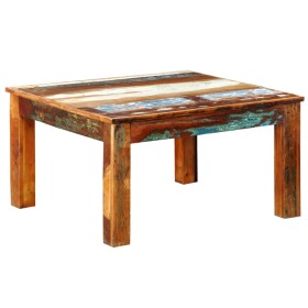 Mesa de centro cuadrada madera reciclada de vidaXL, Mesas de centro - Ref: Foro24-240959, Precio: 114,09 €, Descuento: %