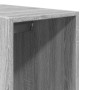 Armario de madera de ingeniería gris Sonoma 30x50x200 cm de , Armarios roperos - Ref: Foro24-3307743, Precio: 145,82 €, Descu...