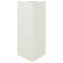 Jardinera triangular acero blanco 40x34,5x70 cm de , Maceteros y jardineras - Ref: Foro24-851159, Precio: 62,65 €, Descuento: %