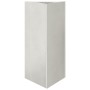 Stainless steel triangular planter 40x34.5x70 cm by , Pots and planters - Ref: Foro24-851165, Price: 83,94 €, Discount: %